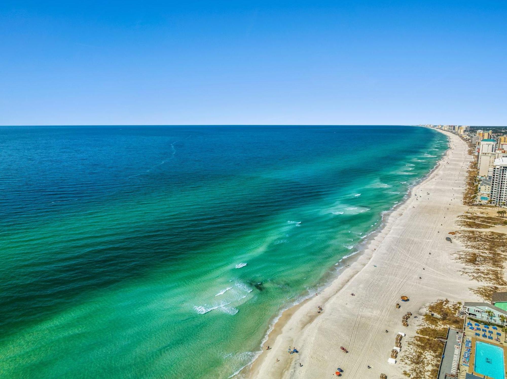 Willa NEW Gulf View-Large Getaway 4 BR-w/ Pool-GolfCart Panama City Beach Zewnętrze zdjęcie
